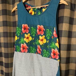 Floral Summer Tank Top